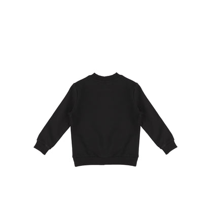 CHERRY APPLIQUE SWEATSHIRT