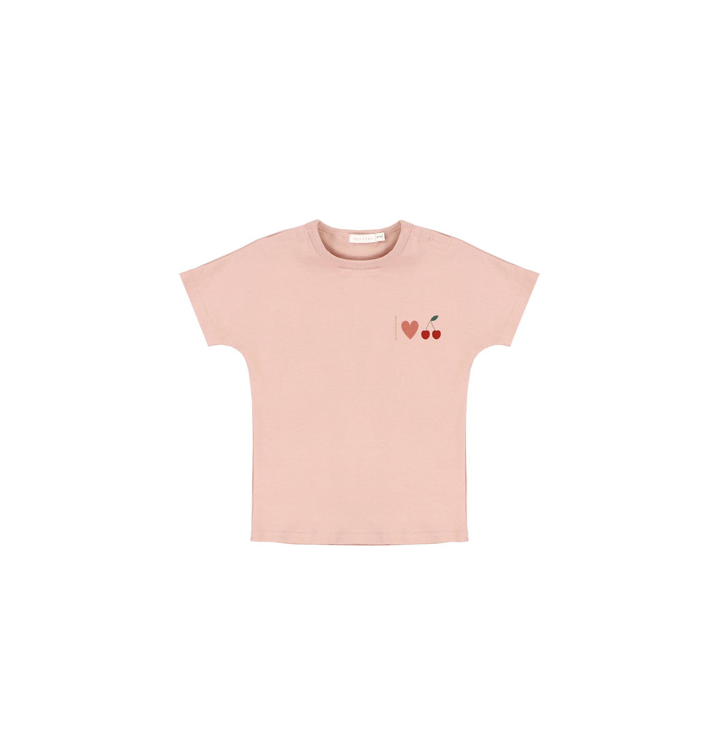 SHORT SLEEVES CHERRY PRINT TSHIRT