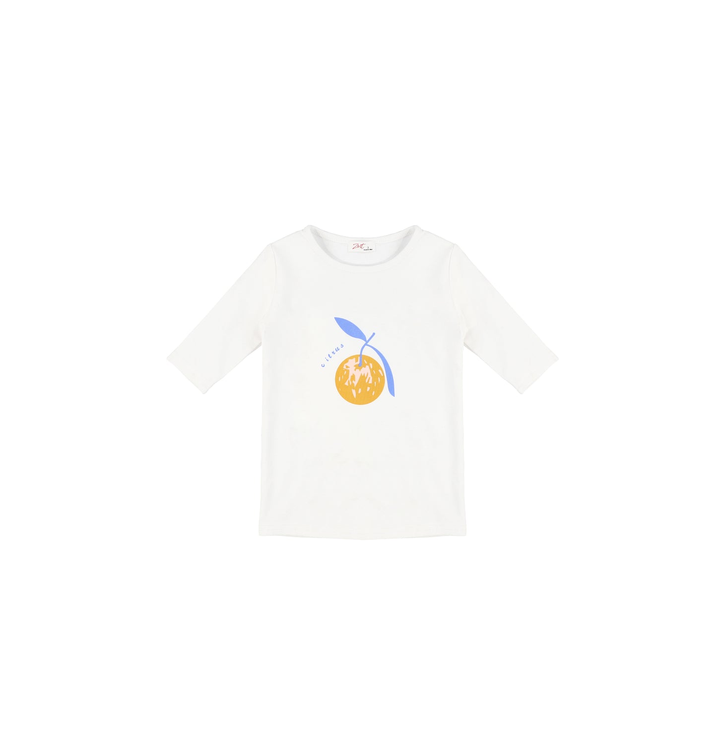 3/4 SLEEVES CITRUS TSHIRT