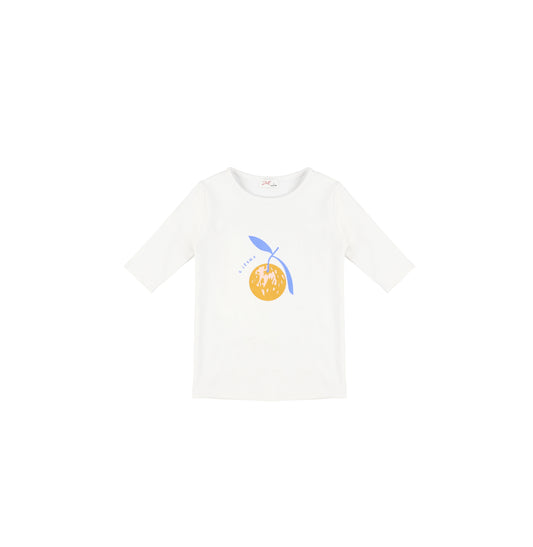 3/4 SLEEVES CITRUS TSHIRT