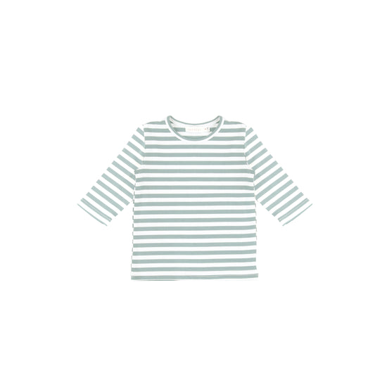 3/4 SLEEVES CLASSIC STRIPED TSHIRT