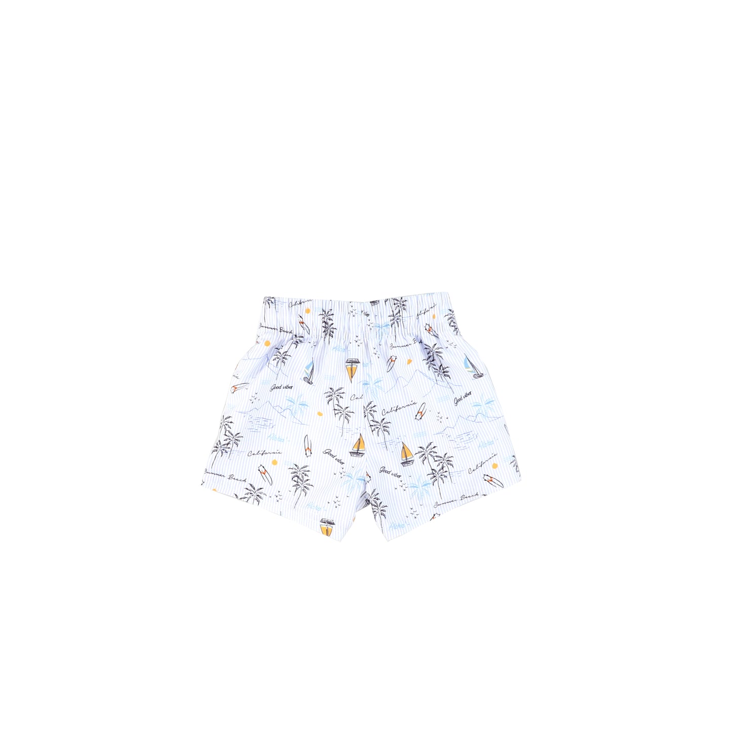 COASTAL STRIPED SWIM SHORTS