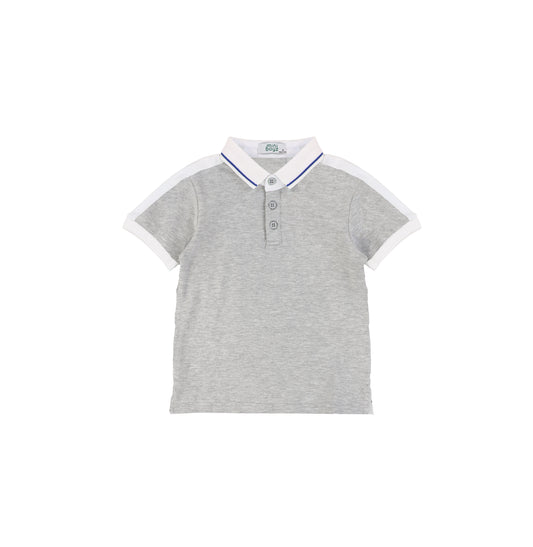 SHORT SLEEVES COLLAR TRIM POLO