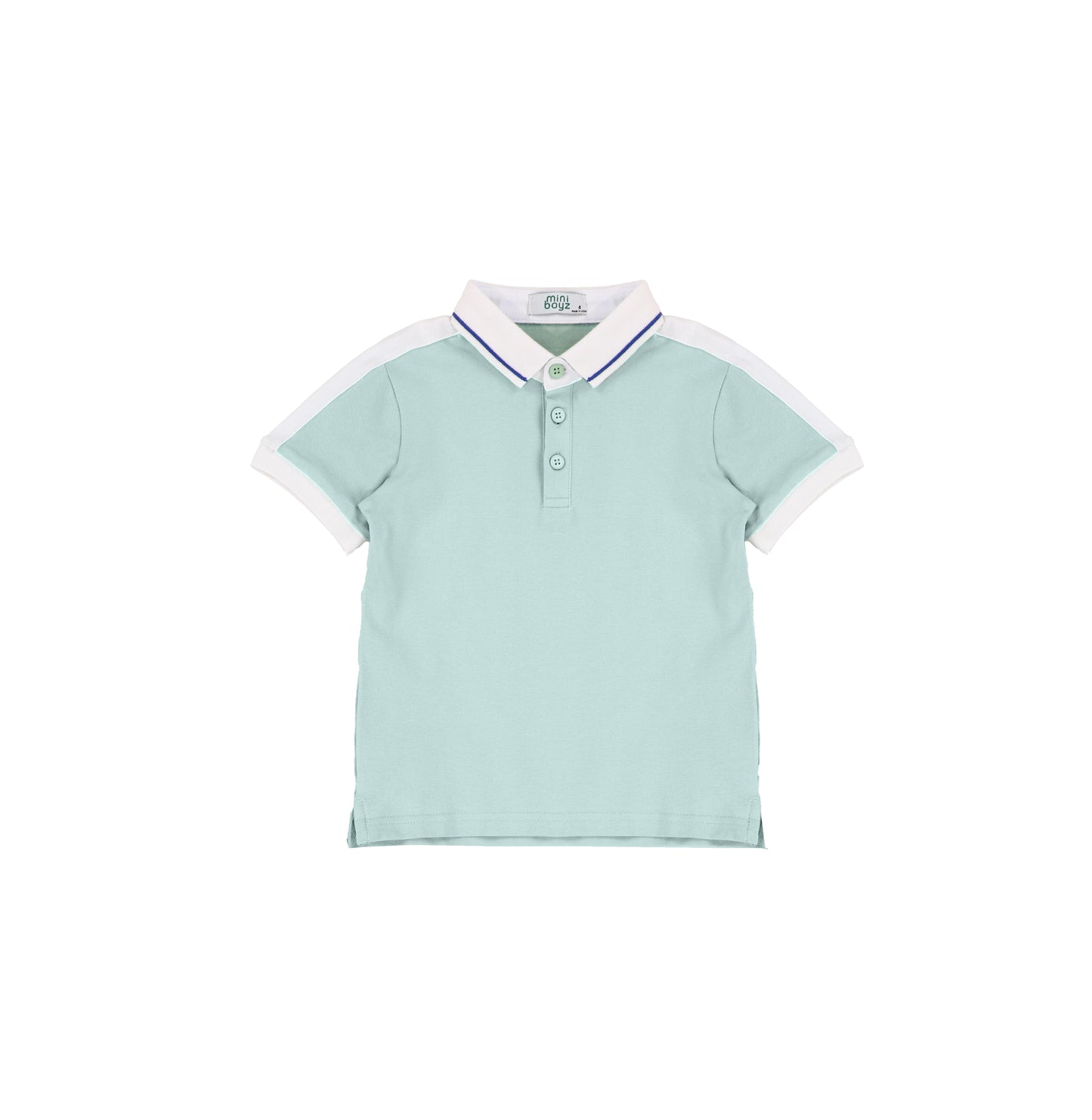 SHORT SLEEVES COLLAR TRIM POLO
