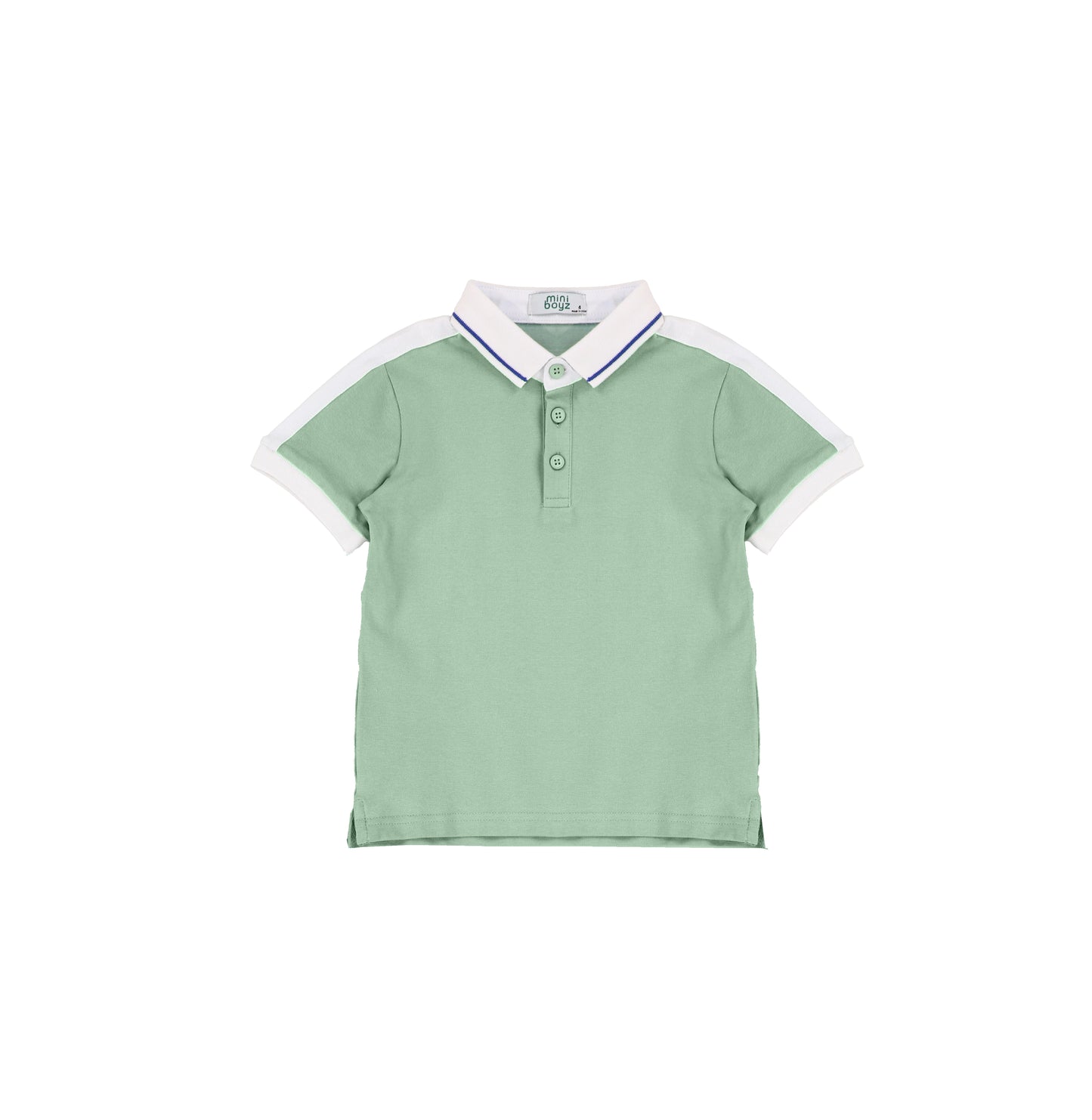 SHORT SLEEVES COLLAR TRIM POLO