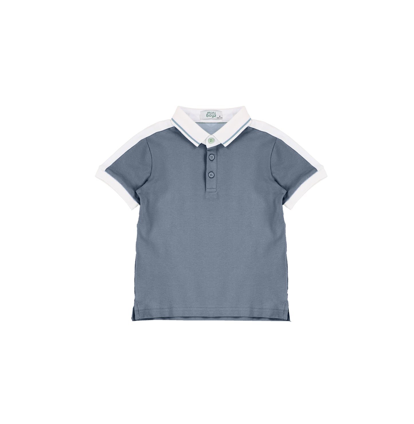 SHORT SLEEVES COLLAR TRIM POLO