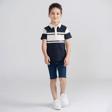 Load image into Gallery viewer, COLORBLOCK STRIPE POLO