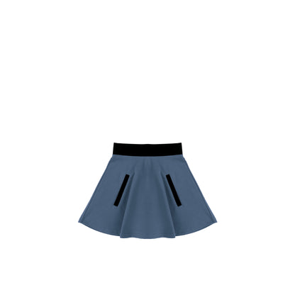 COLORBLOCK POCKET SKIRT