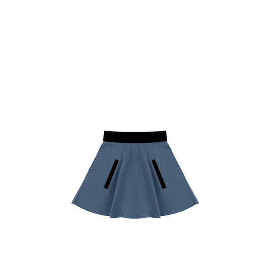 COLORBLOCK POCKET SKIRT