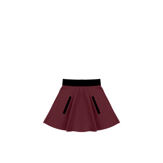 COLORBLOCK POCKET SKIRT