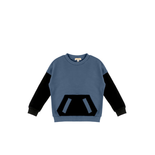 COLORBLOCK POCKET SWEATSHIRT