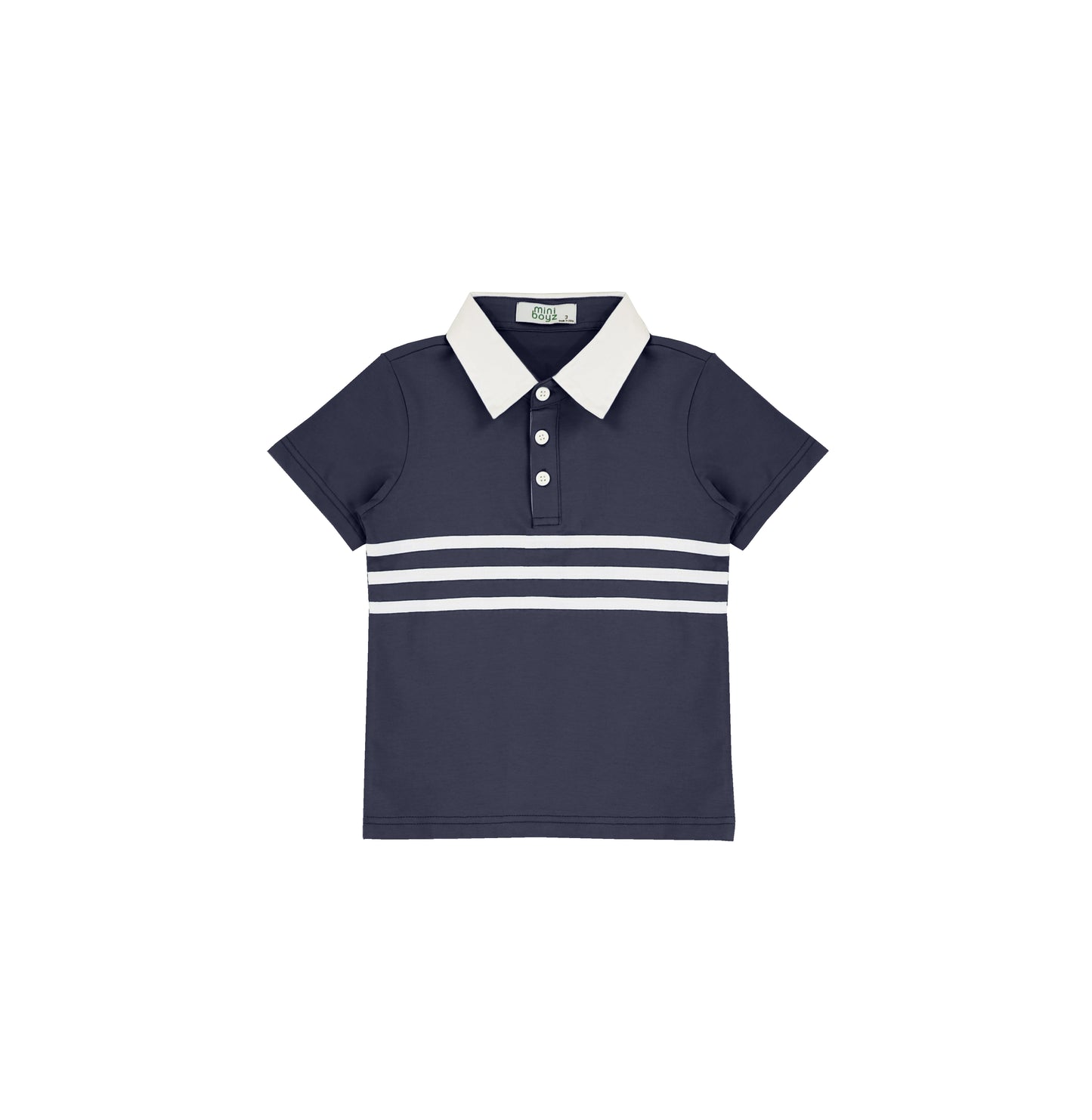 CONTRAST STRIPE POLO