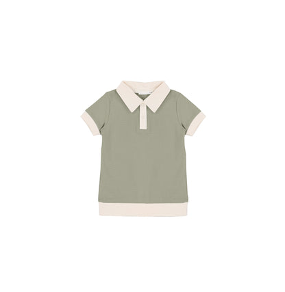 CONTRAST TRIM POLO