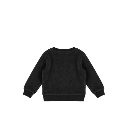 CORDUROY RIBBED SWEATSHIRT