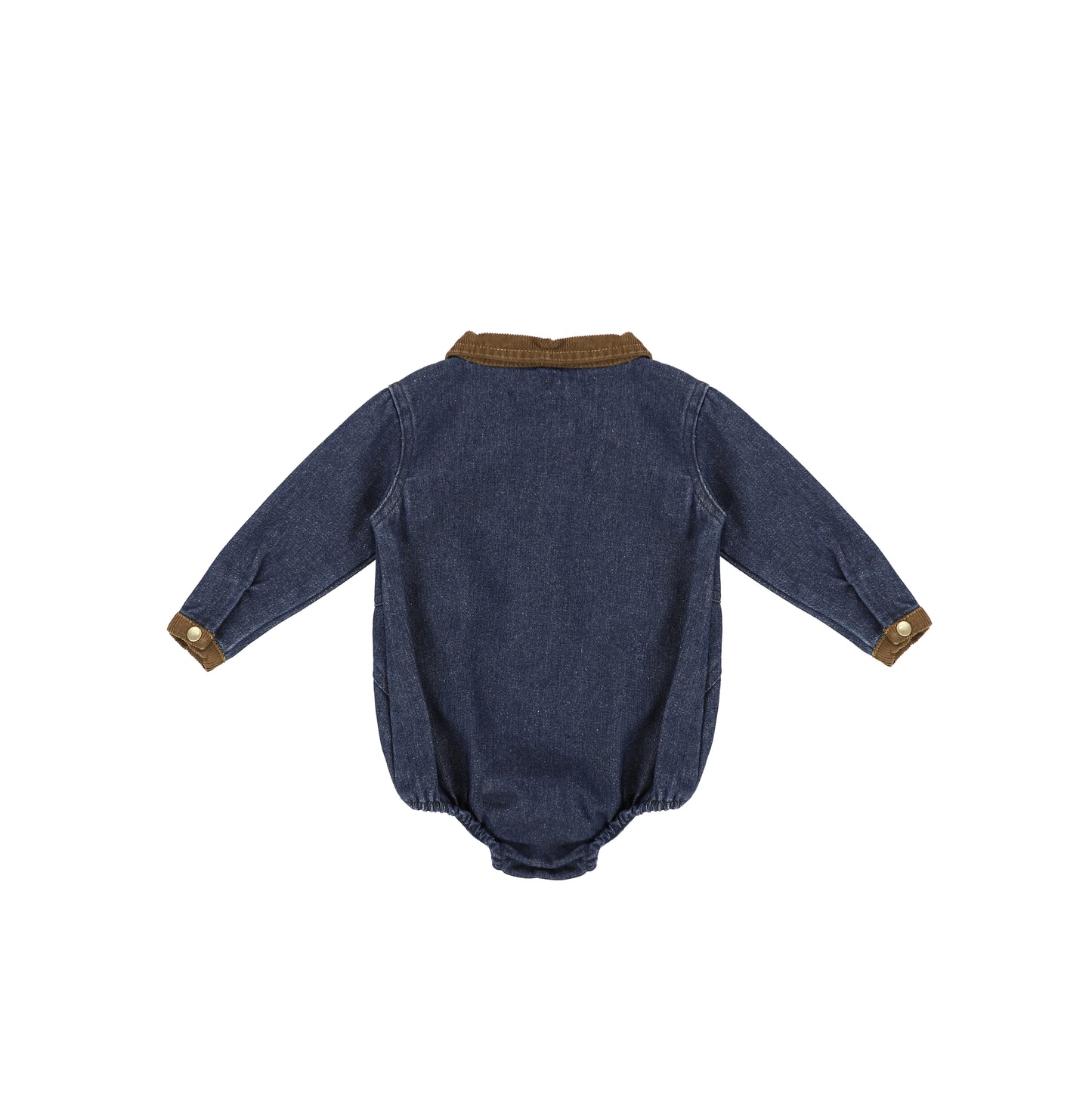 CORDUROY COLLAR ROMPER