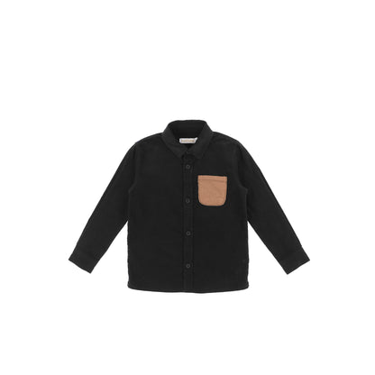 CORDUROY COLORBLOCK SHIRT