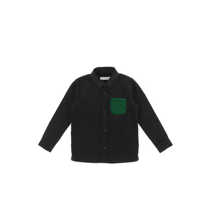 CORDUROY COLORBLOCK SHIRT