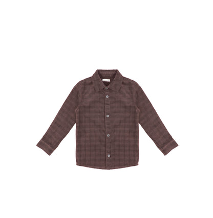 CORDUROY PLAID SHIRT