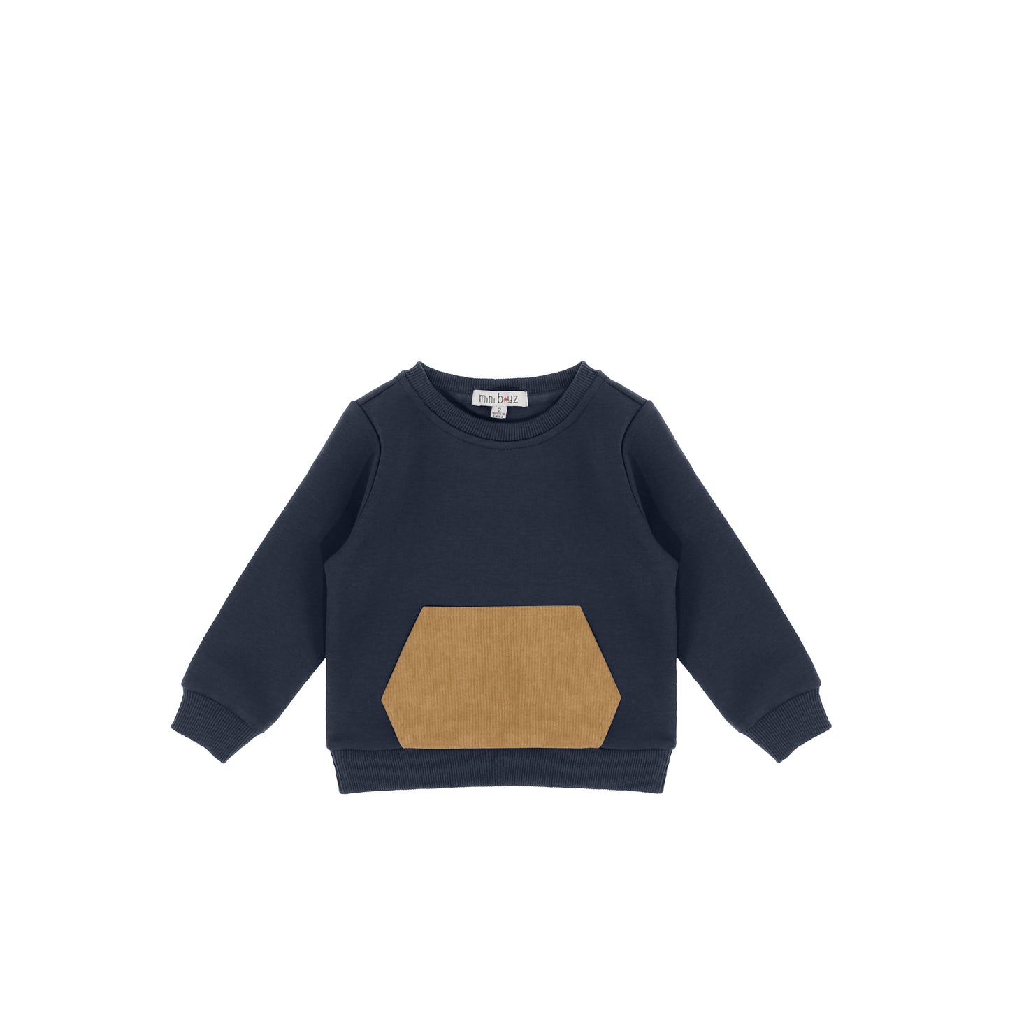 CORDUROY POCKET SWEATSHIRT