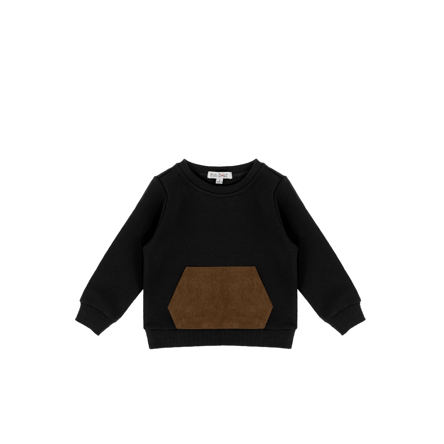 CORDUROY POCKET SWEATSHIRT