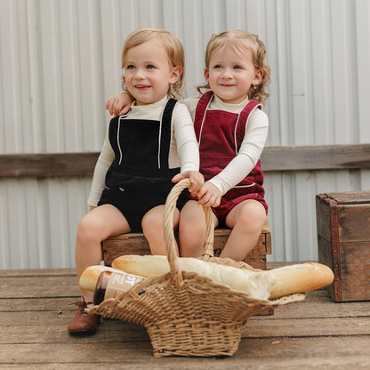 CORDUROY PINAFORE BLOOMERS