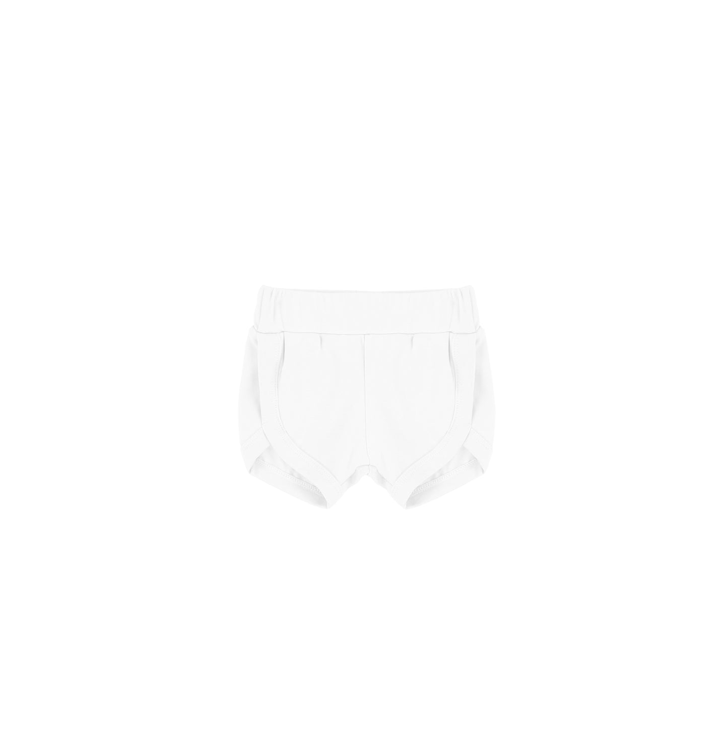 COTTON TRACK SHORTS