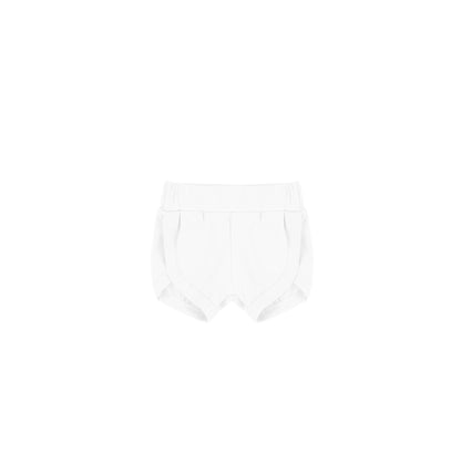COTTON TRACK SHORTS