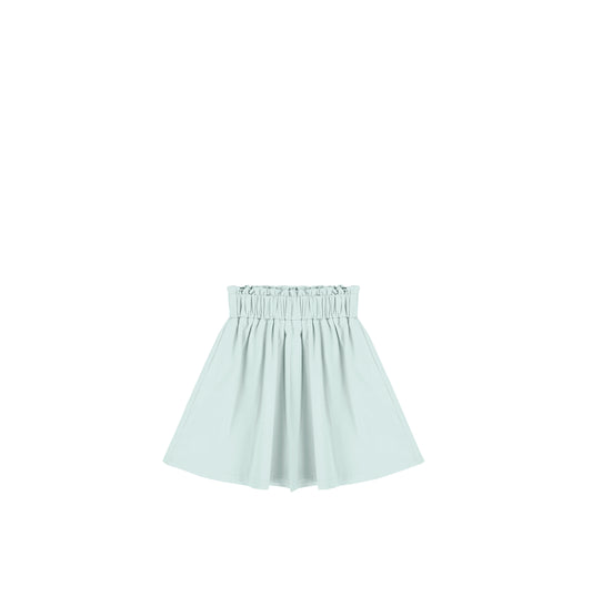 COTTON PAPERBAG WAIST SKIRT