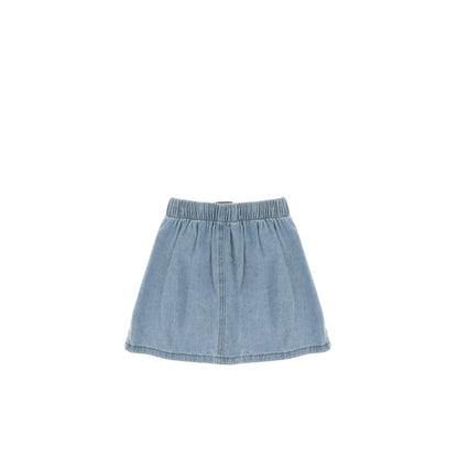 DENIM BELT SKIRT