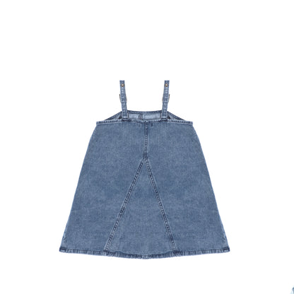 DENIM BUCKLE STRAP JUMPER