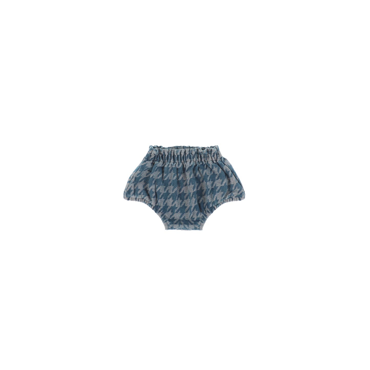 DENIM HOUNDSTOOTH BLOOMERS