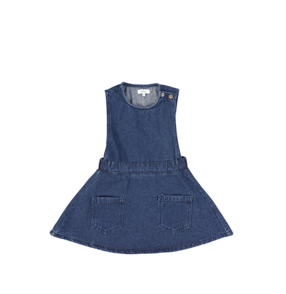 DENIM PINAFORE JUMPER