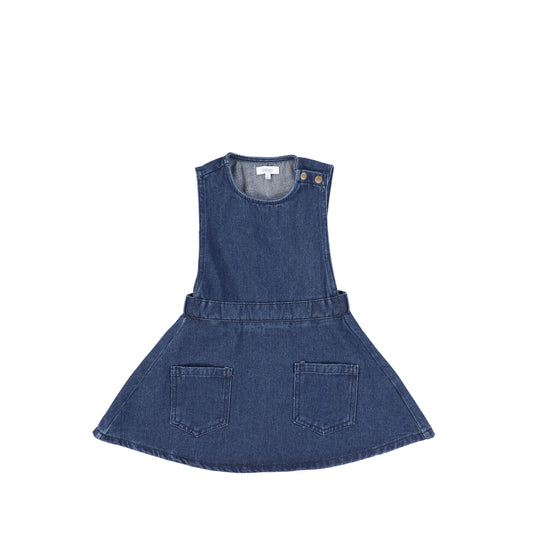 DENIM PINAFORE JUMPER