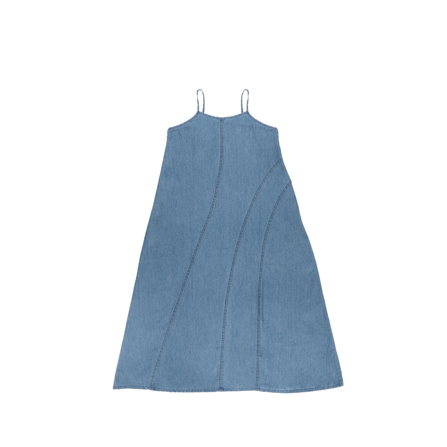 DENIM SEAM MAXI JUMPER