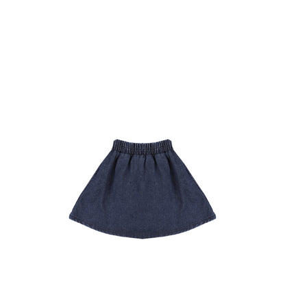 DENIM CIRCLE SKIRT