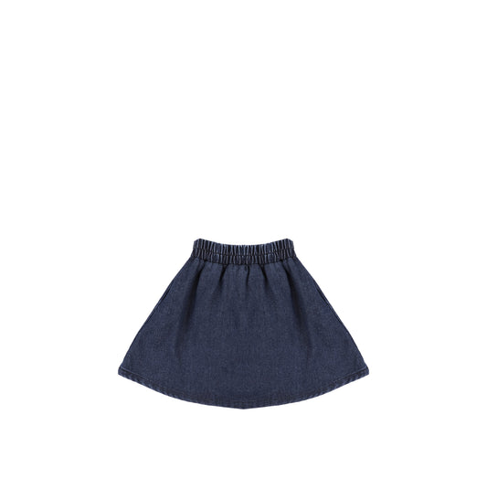 DENIM CIRCLE SKIRT