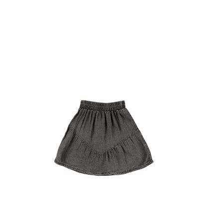 DENIM TENCEL SKIRT