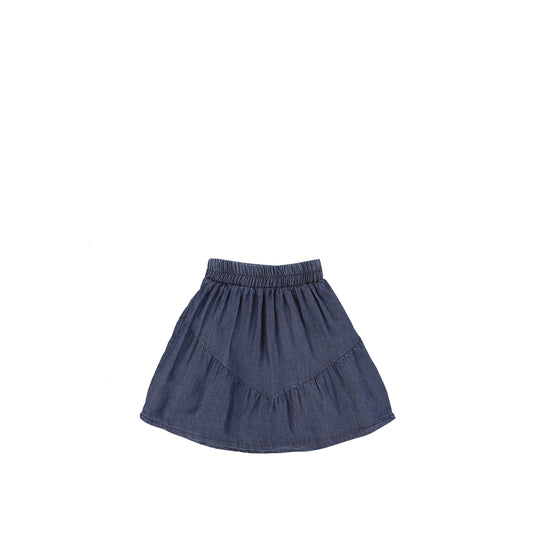 DENIM TENCEL SKIRT
