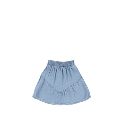 DENIM TENCEL SKIRT
