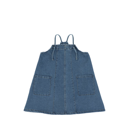 DENIM TIE JUMPER