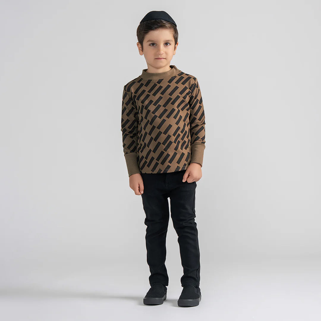 DIAGONAL LINE MOCKNECK