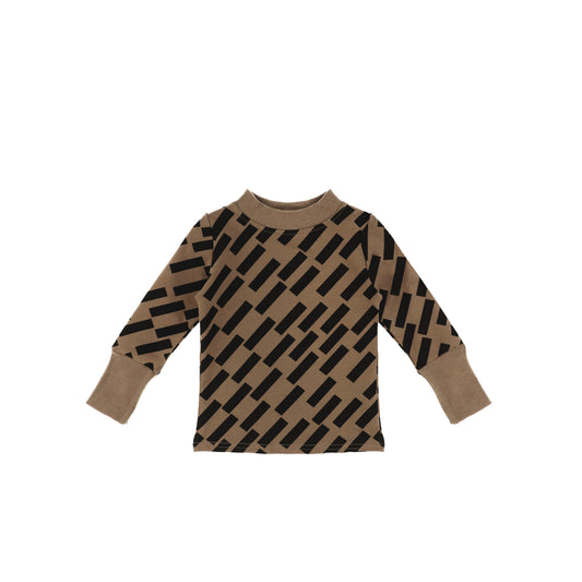 DIAGONAL LINE MOCKNECK