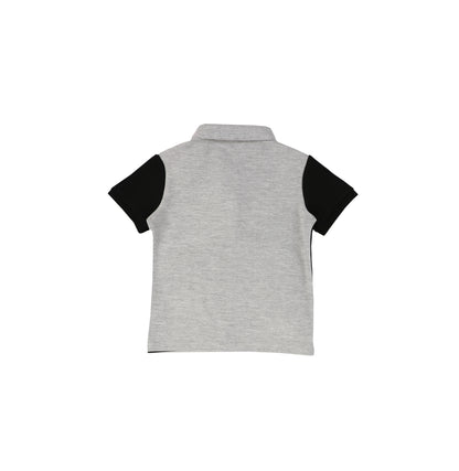 DIAGONAL COLORBLOCK POLO