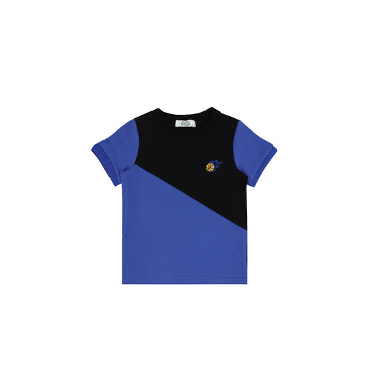 DIAGONAL COLORBLOCK TSHIRT
