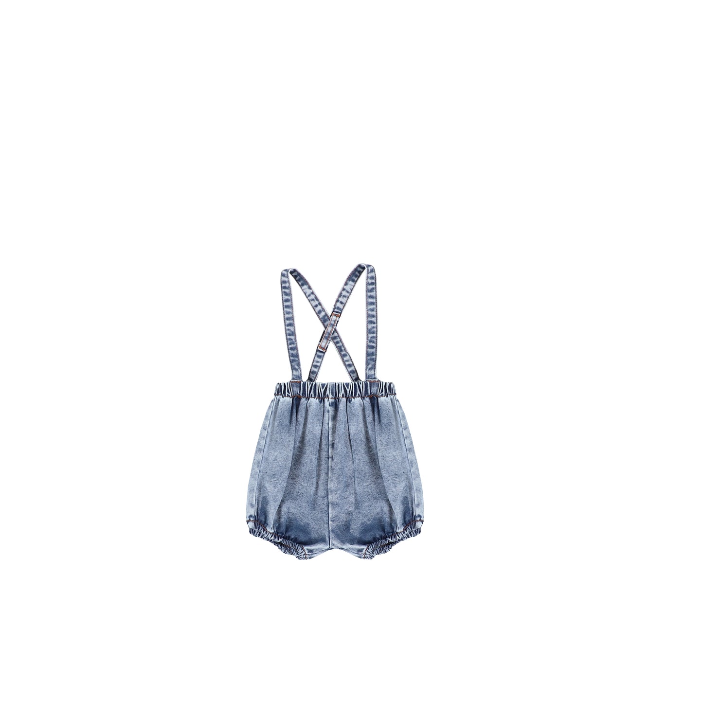 DENIM OVERALL BLOOMERS