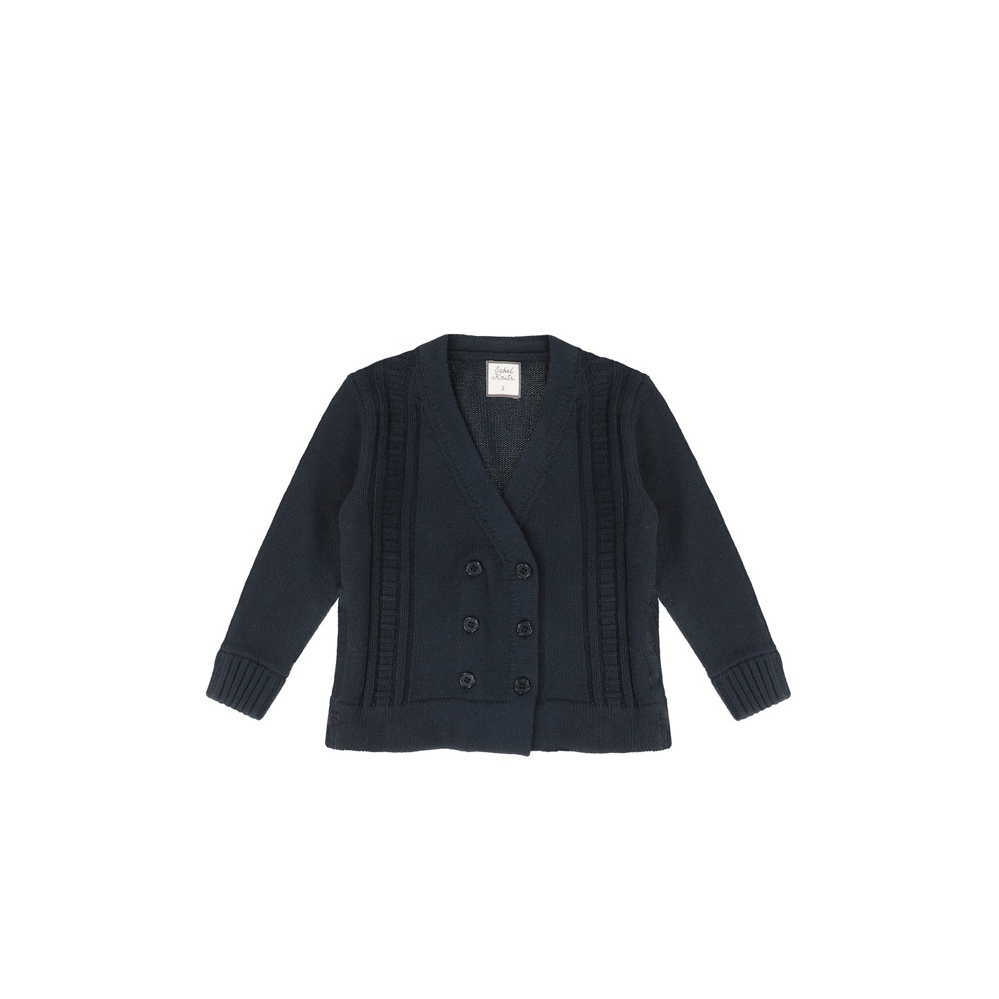 DOUBLE BREASTED CARDIGAN