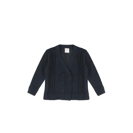 DOUBLE BREASTED CARDIGAN