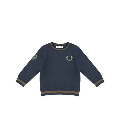 EMBLEM TRIM TSHIRT