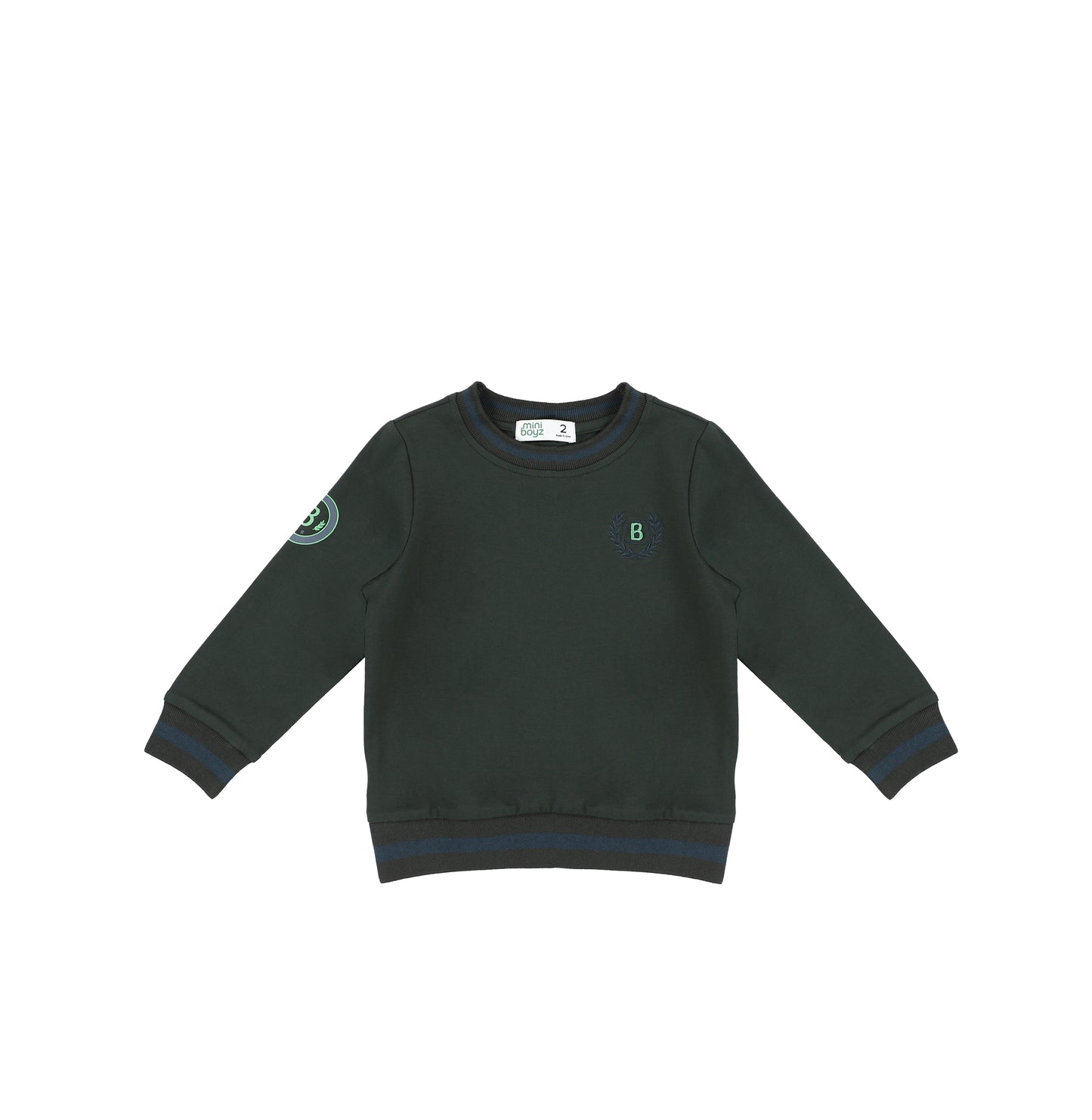 EMBLEM TRIM TSHIRT