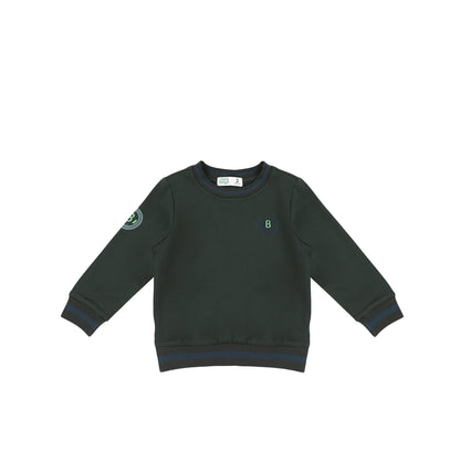 EMBLEM TRIM TSHIRT